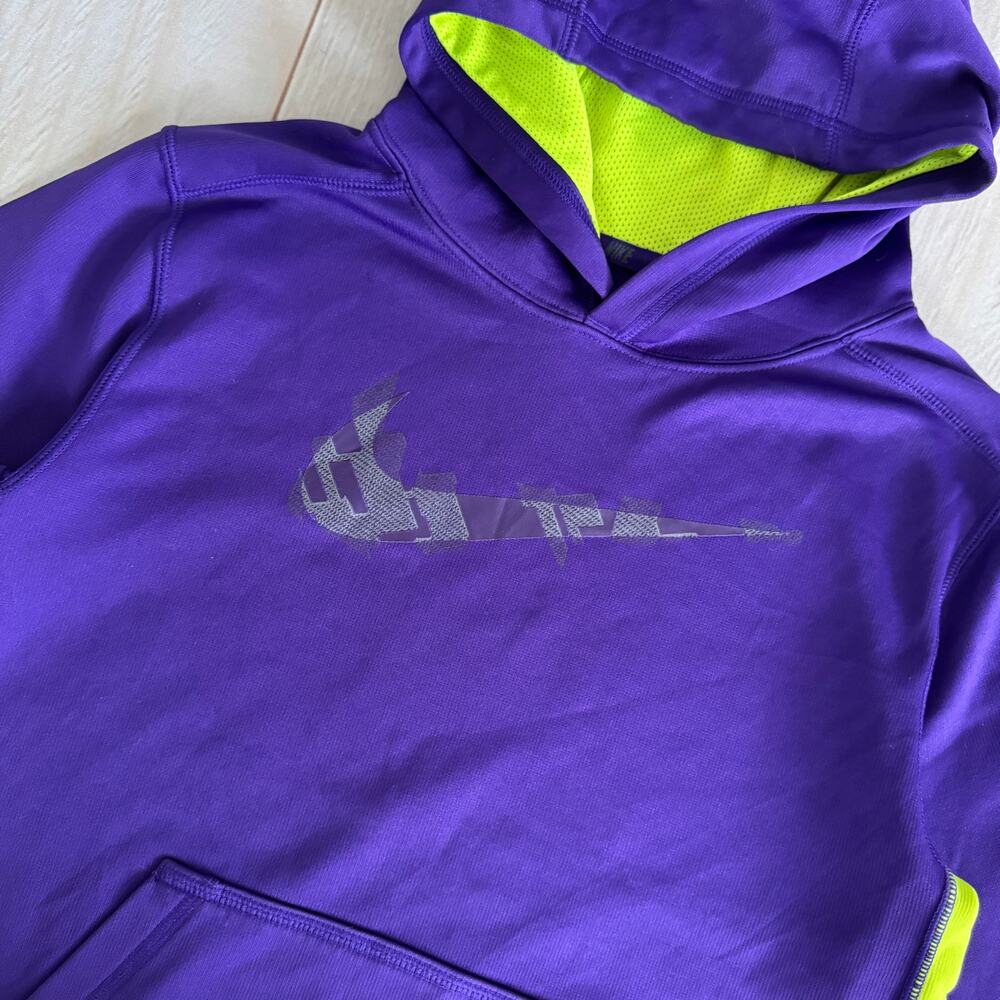 Lot Of 5 Boys M 10-12 Long Sleeve Hoodie Sweat Pants Under Armour Nike Bundle - Picture 5 of 12
